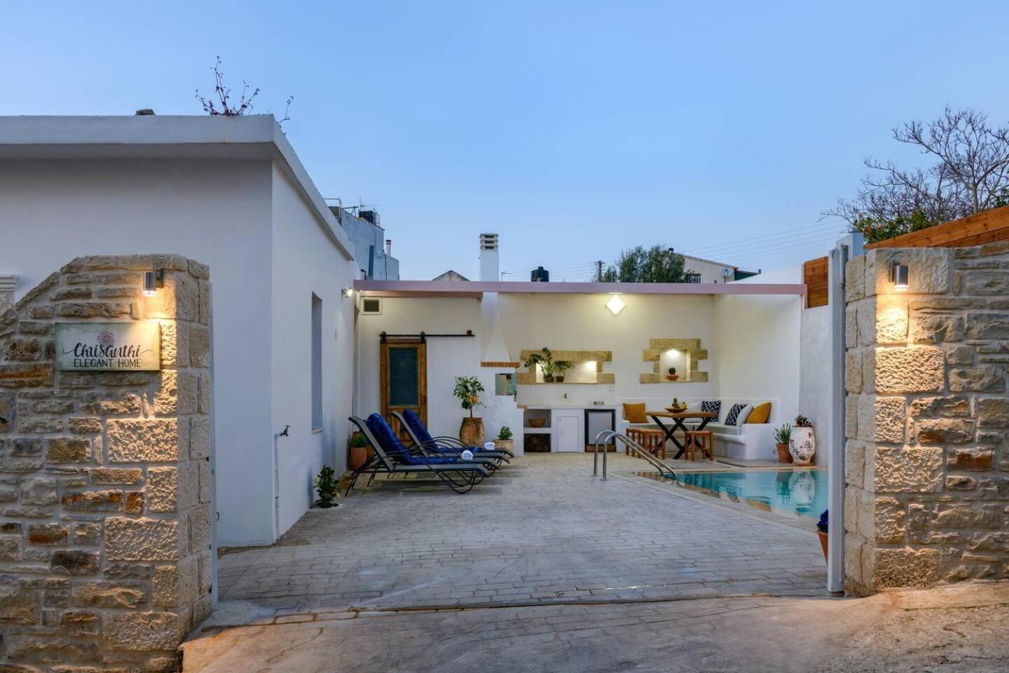 Chrisanthi Elegant Villa 피치디아 외부 사진