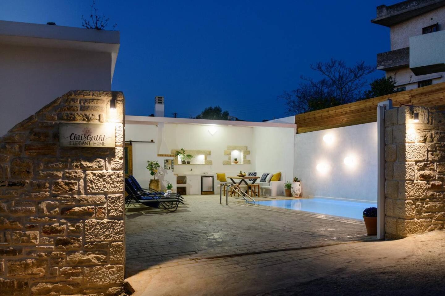 Chrisanthi Elegant Villa 피치디아 외부 사진